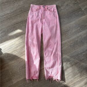 Wild Fable Pink Straight Leg Jeans